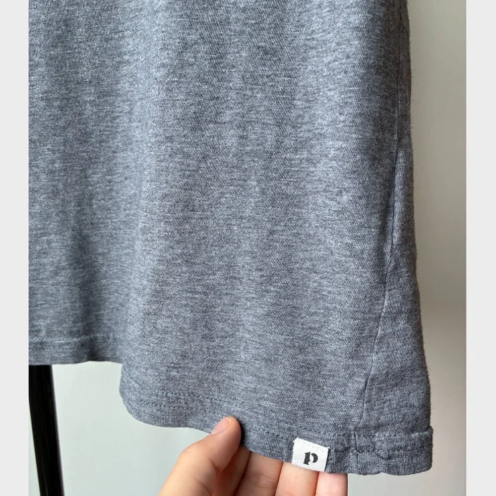 Pact Gray Cotton Tank Top - Size S - Picture 5 of 9